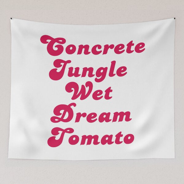 Item preview, Concrete Jungle Wet Dream Tomato Hawk Tuah designed and sold by otyliadesign.