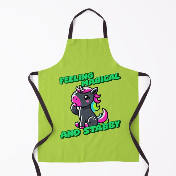 Item preview, Feeling Magical and Stabby - CharlieIncredible art for the unicorn lover in your life, great gift for daughters, girlfriends, wives and more designed and sold by 3DAF.