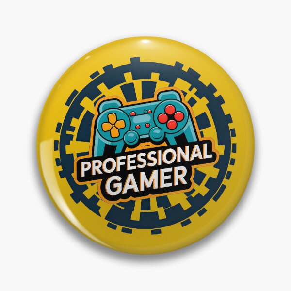 Item preview, Cool Professional Gamer Retro Game Controller Logo designed and sold by TheArtOfPat.