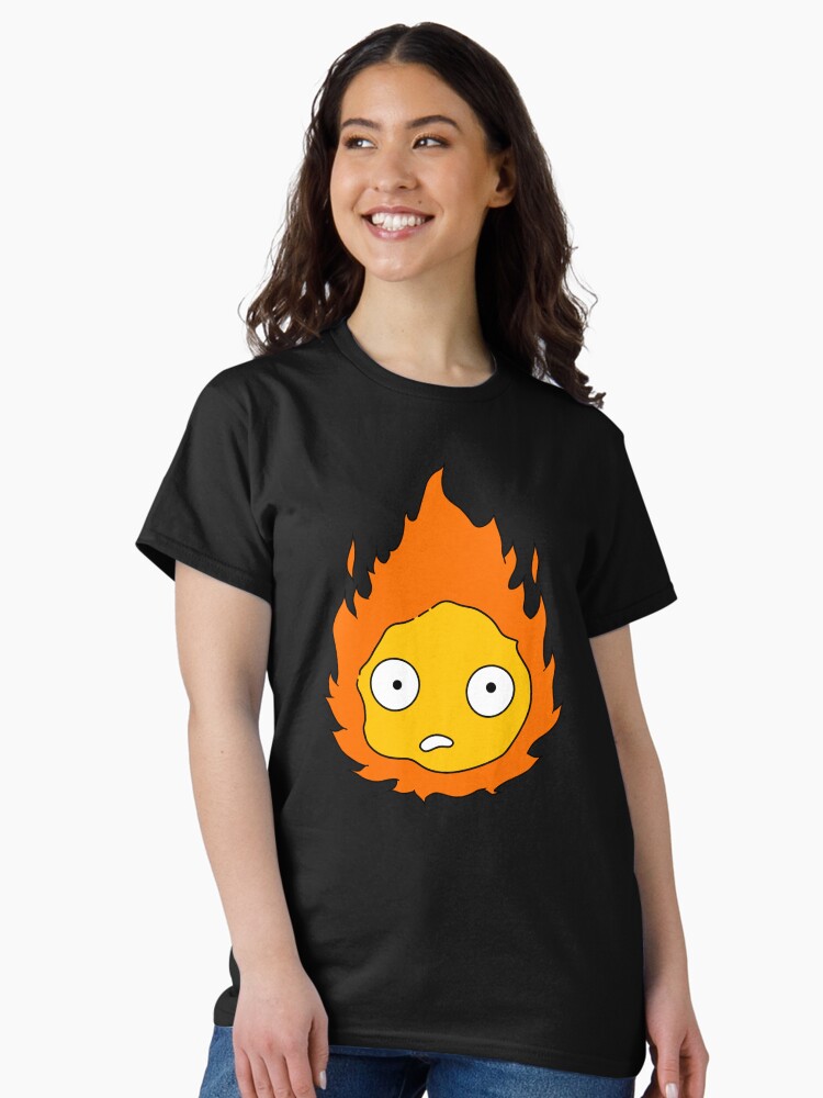 Thumbnail 2 von 7, Classic T-Shirt, Calcifer designt und verkauft von BurunaMD.