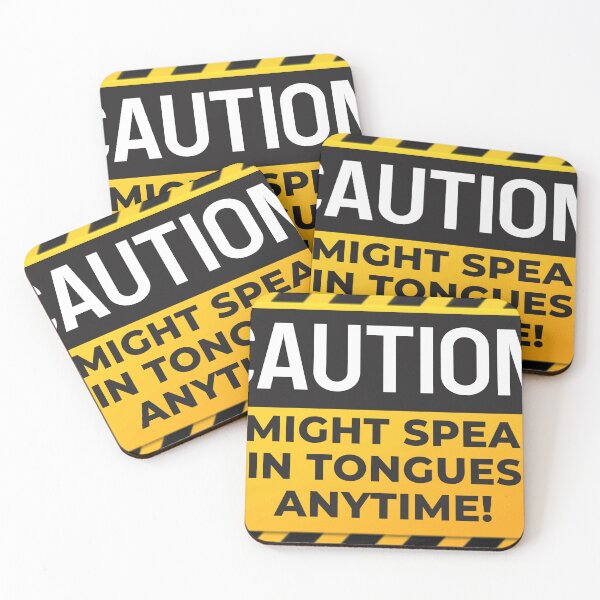 Item preview, Caution!! i might speak in Tongues Anytime designed and sold by itrendstores.