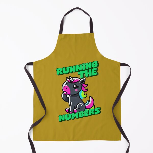 Item preview, Running the Numbers - Charlie Incredible art for the unicorn lover in your life, great gift for daughters, girlfriends, wives and more designed and sold by 3DAF.