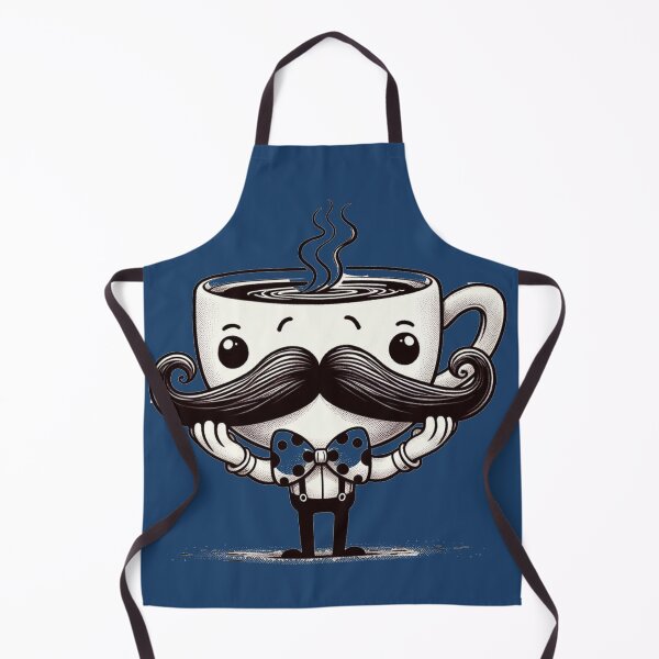 Item preview, Dapper Fellow Enjoys Aroma of Massive Coffee Mug. designed and sold by freackly.