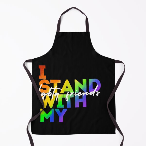 Item preview, I Stand With My LGBTQ Friends designed and sold by Kiwis-Colors.