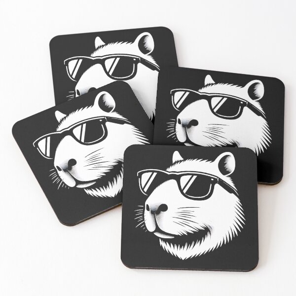 Item preview,  Cool Capybara Wearing Sunglasses  designed and sold by Smix Pixels.