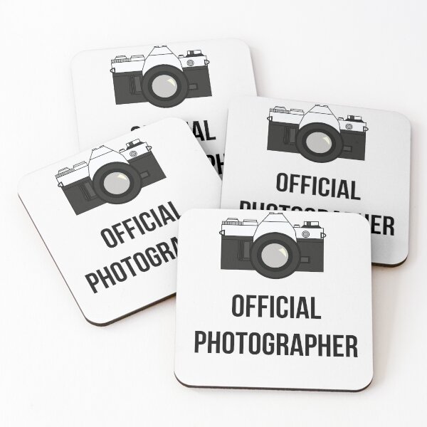 Item preview, Official Event Photographer designed and sold by Studio Gear.