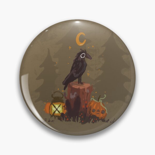 Item preview, Crow on a Stump designed and sold by TheRetroE.