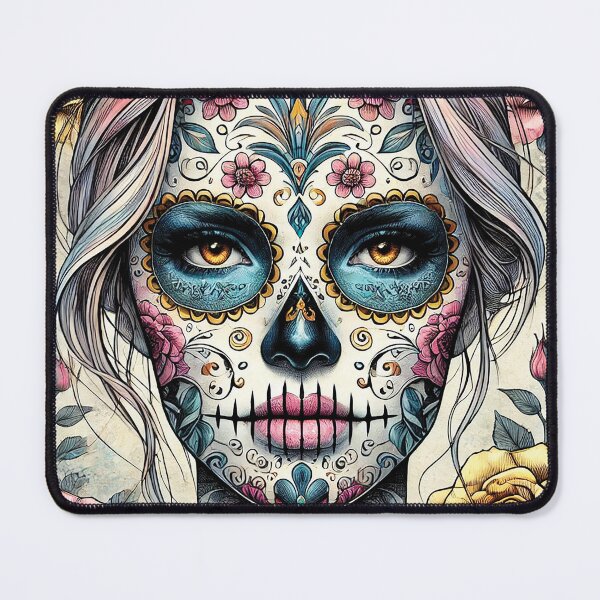 Item preview, Enigmatic Beauty: A Day of the Dead Celebration designed and sold by Gold Turtle  Lina.