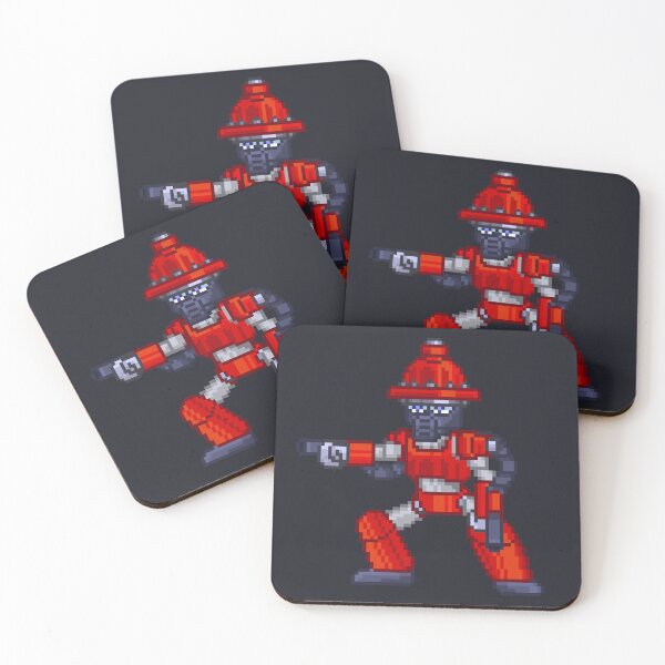 Item preview, Pixel Art Hydrabot designed and sold by PixelCarvel.