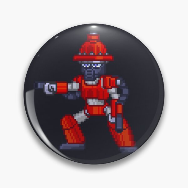 Item preview, Pixel Art Hydrabot designed and sold by PixelCarvel.