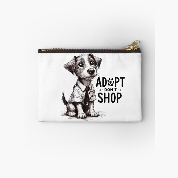 Item preview, Adopt don't shop a cute dog designed and sold by VisualHut.