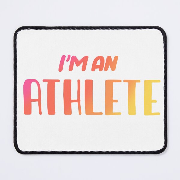 Artikelvorschau, Ich bin ein Sportler entworfen und verkauft von TagArtCreative.