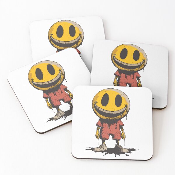 Item preview, Smiley Face Character | Creepy Street Art Design designed and sold by Petru&Myself.