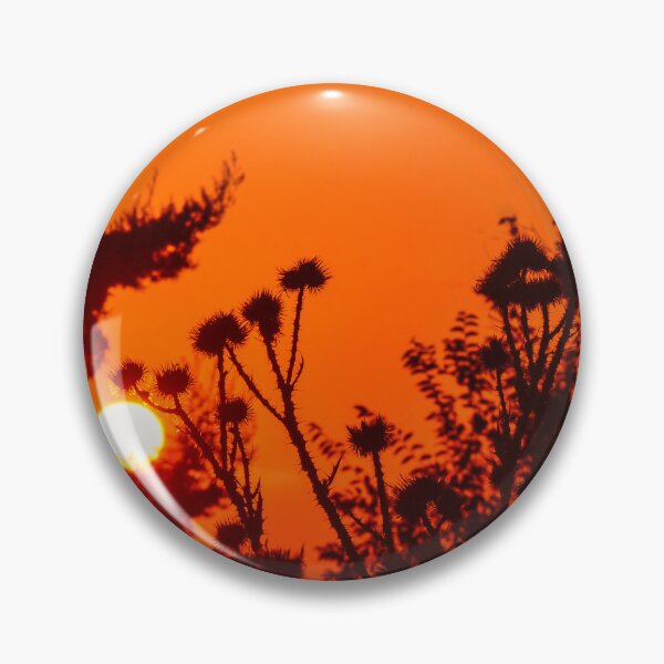 Item preview, sunset among thistles designed and sold by Fotoboom.