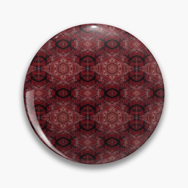 Item preview, Decorative Bohemian Mandala Pattern in Red designed and sold by Artistestella.