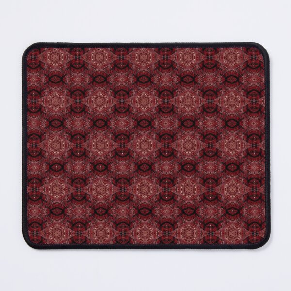 Item preview, Decorative Bohemian Mandala Pattern in Red designed and sold by Artistestella.