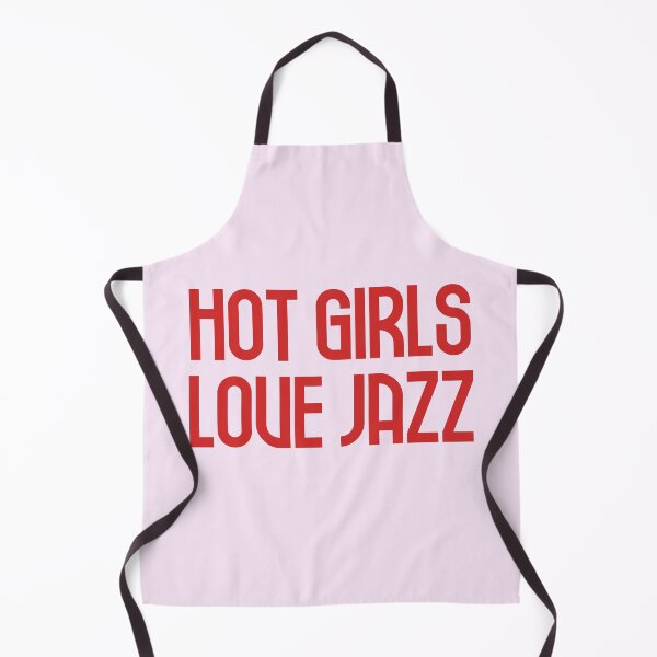 Item preview, Hot Girls Love Jazz - Red Bold Text designed and sold by Chubuter.