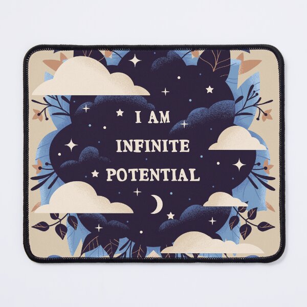 Item preview, I Am infinite Potential Positive Affirmation designed and sold by enchantedrealm.