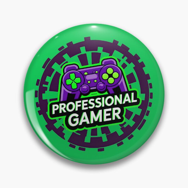 Item preview, Cool Professional Gamer Retro Game Controller Logo designed and sold by TheArtOfPat.