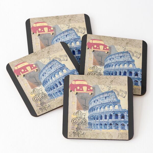 Item preview, Italy Vintage Italy Town designed and sold by MarcelooArt.