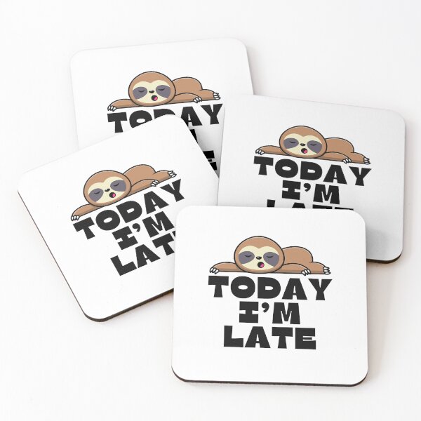 Item preview, Today I'm Late - Be Late For Something Day designed and sold by wildvibe.