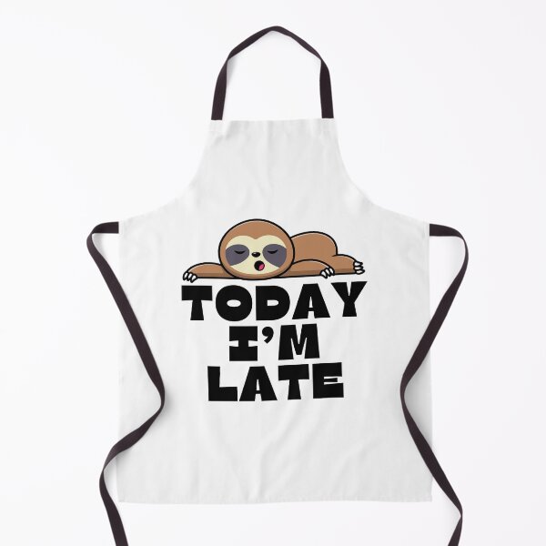 Item preview, Today I'm Late - Be Late For Something Day designed and sold by wildvibe.