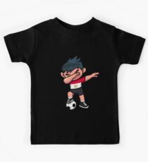 Soccer Boy Dabbing Egypt Kids Tee