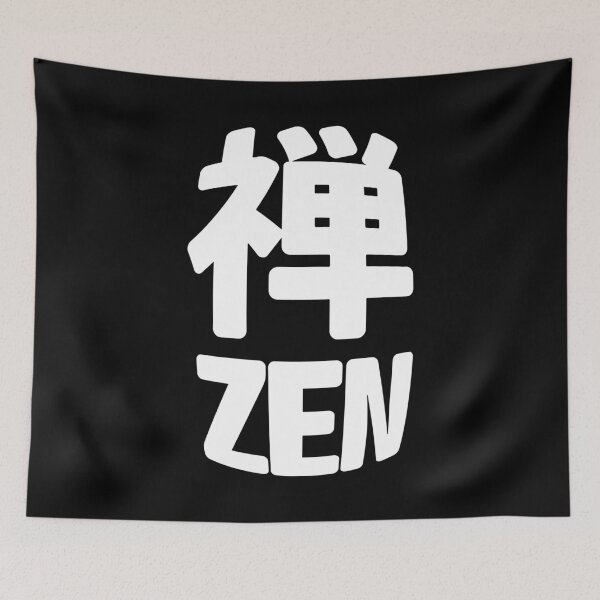 Item preview, Zen - Kanji Character Design designed and sold by Rokoyo Prints.