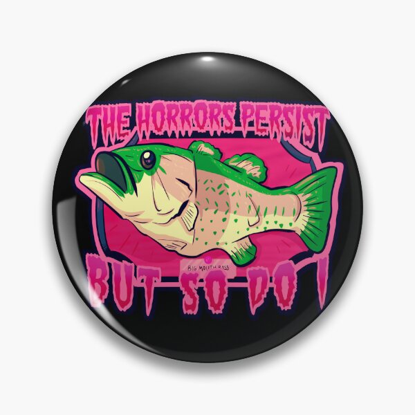 Item preview, The Horrors Persist Fish designed and sold by LVBART.