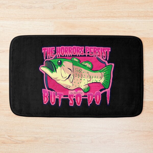 Item preview, The Horrors Persist Fish designed and sold by LVBART.