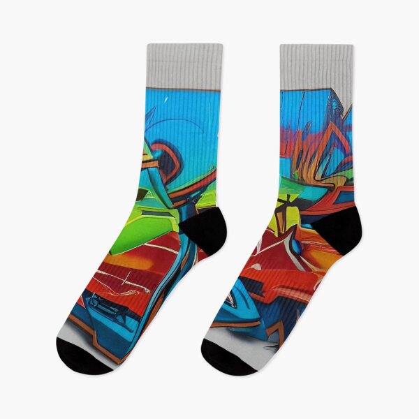 Item preview, Urban Street Art – Bold Abstract Modern Graffiti Design | 242 designed and sold by City Graffix Design Co..