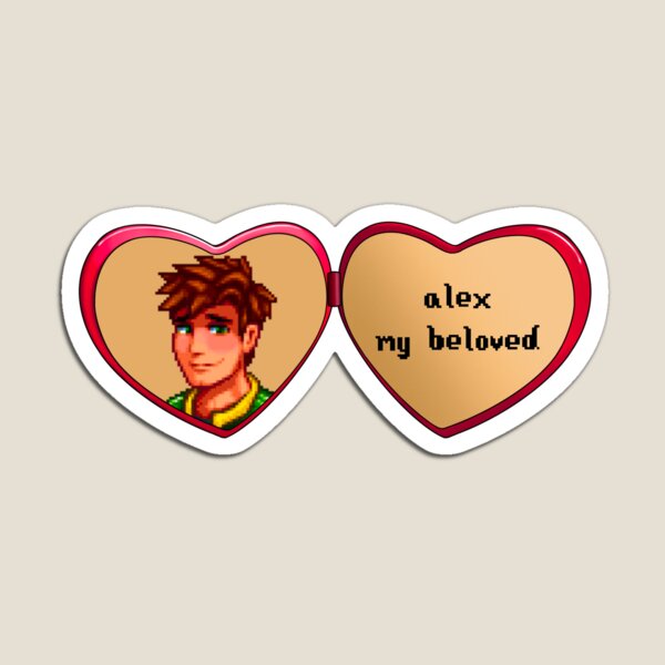 Aperçu de l'œuvre Alex, mon mème bien-aimé de Stardew Valley créée et vendue par MausHausArt.