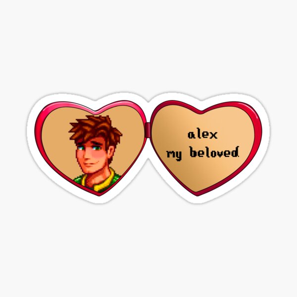 Aperçu de l'œuvre Alex, mon mème bien-aimé de Stardew Valley créée et vendue par MausHausArt.
