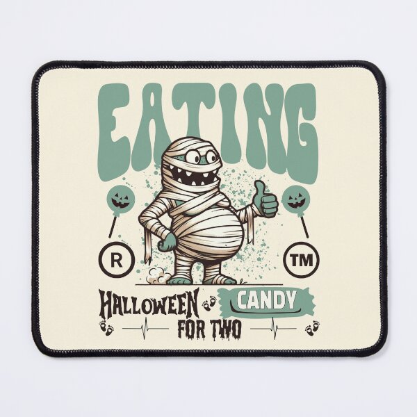 Item preview, Eating Halloween candy for two designed and sold by Peerless-Prime.