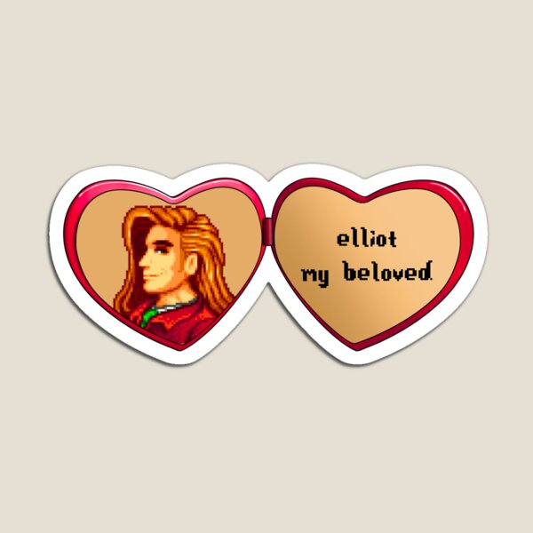 Aperçu de l'œuvre Elliot, mon mème bien-aimé de Stardew Valley créée et vendue par MausHausArt.