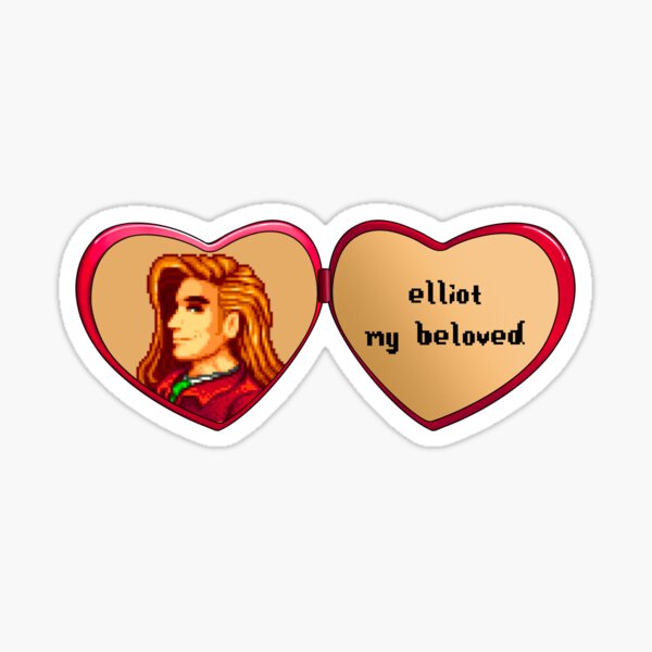 Aperçu de l'œuvre Elliot, mon mème bien-aimé de Stardew Valley créée et vendue par MausHausArt.