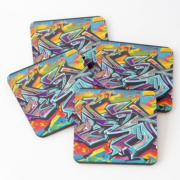 Item preview, Urban Street Art – Bold Abstract Modern Graffiti Design | 247 designed and sold by City Graffix Design Co..
