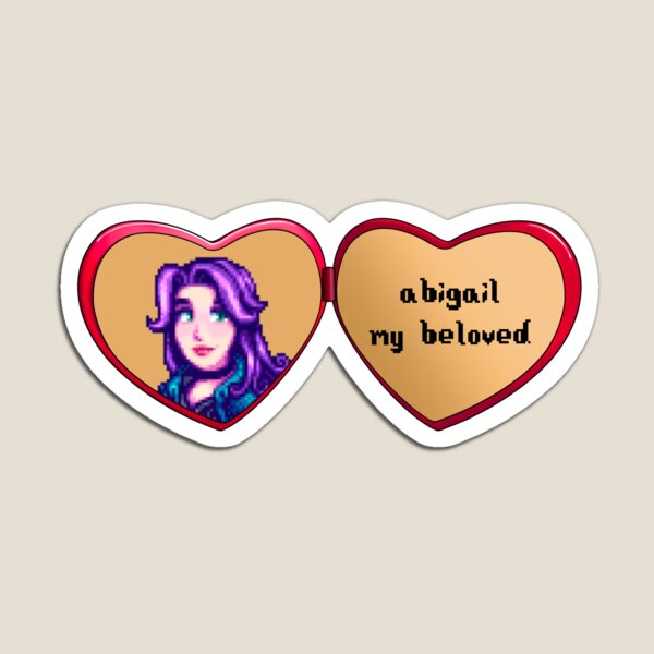 Aperçu de l'œuvre Abigail, mon mème bien-aimé de Stardew Valley créée et vendue par MausHausArt.