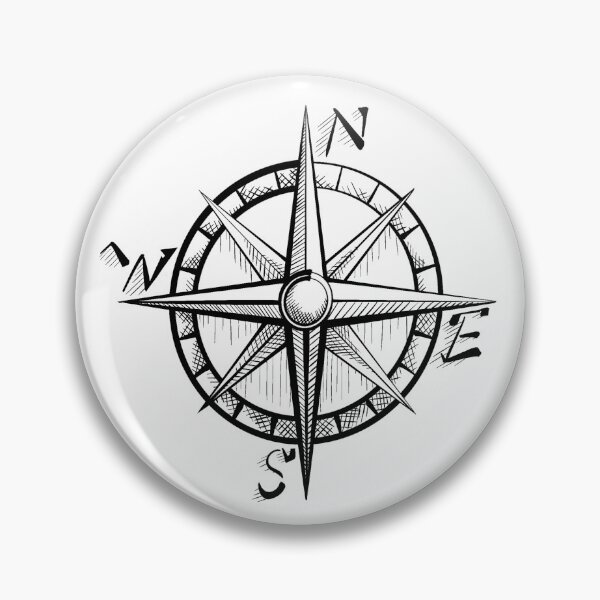 Artikelvorschau, Kompassrose entworfen und verkauft von PaintingFire448.