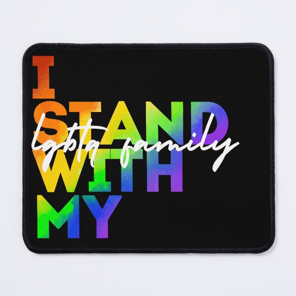 Item preview, I Stand With My LGBTQ Family designed and sold by Kiwis-Colors.