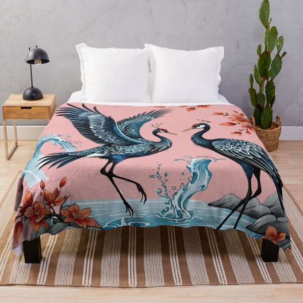 Item preview, Crane dance under the tree designed and sold by Ciervo Primavera.
