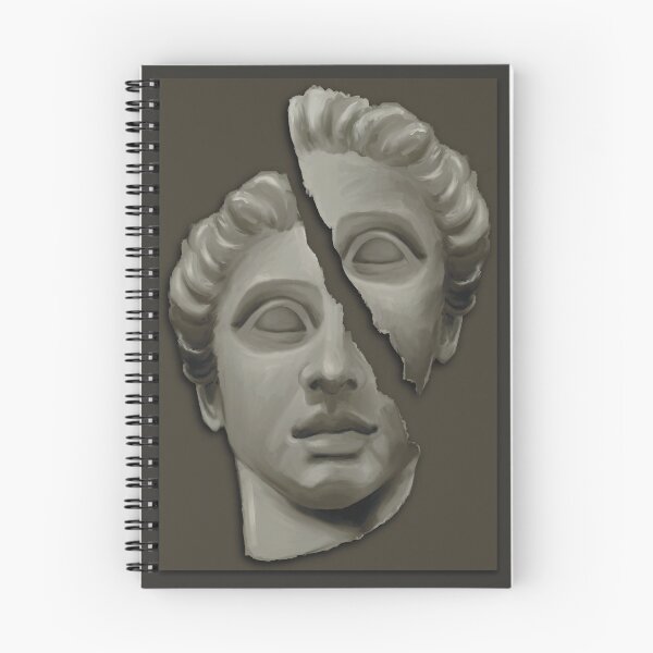 Item preview, Cracked Marble Statue - Paper designed and sold by TeaAragonArt.