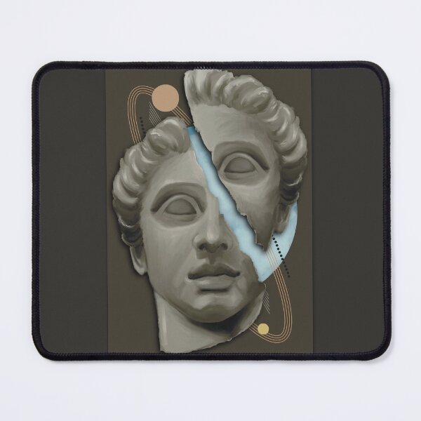 Item preview, Cracked Marble Statue - Full Paper designed and sold by TeaAragonArt.