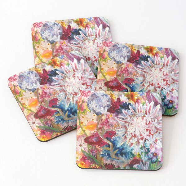 Item preview, Explosion of flowers designed and sold by Marianna Tankelevich.
