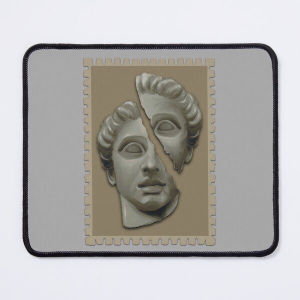 Item preview, Cracked Marble Statue - Stamp designed and sold by TeaAragonArt.