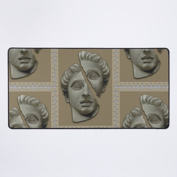 Item preview, Cracked Marble Statue - Stamp designed and sold by TeaAragonArt.