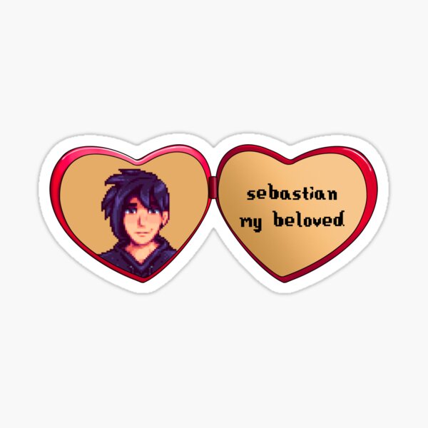 Aperçu de l'œuvre Sebastian, mon mème bien-aimé de Stardew Valley créée et vendue par MausHausArt.