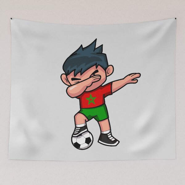 Item preview, Soccer Boy Dabbing Morocco designed and sold by melsens.