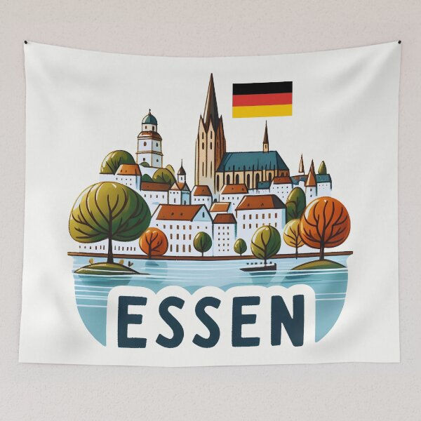 Item preview, Essen Germany designed and sold by WanderlustCoCo.