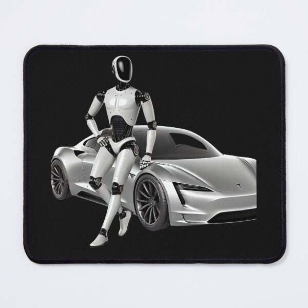 Item preview, Tesla bot designed and sold by TEEJAMBOREE.